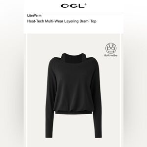OGL Black Versatile Brami Top